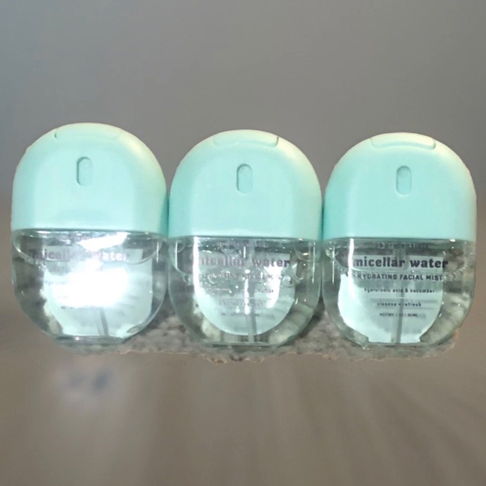 Spa•Scentials Face Mists Hydrating Micellar Water 1 oz Each (Set of 3)
